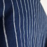Ralph Lauren Polo  Women's Double Breasted Pinstripe Linen Blazer Size 12 Navy Photo 10