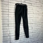 Adidas Black and White Track Pants with Tapered Fit Joggers SZ S Y2K Classic Photo 9