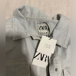 ZARA  Denim Button down Jacket/ Shacket - New with Tags XS Photo 1