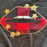 Torrid black and plaid graphic sweater size 5 Photo 1