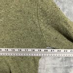 Woolrich Vintage  Willow Heather Green Quarter-Zip Pullover Mock Neck Sweater Photo 11