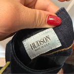 Hudson Jeans  Low Rise Dark Wash Bootcut Jeans Stretchy Y2K‎ Flap Pockets 30x32 Photo 7