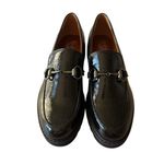 Franco Sarto Women Cason Black Patent Loafers Size 6 Photo 1