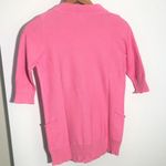 Sweet Romeo  Womens Size Small 3/4 Sleeve Pink Cardigan Sweater Photo 1