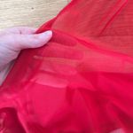 Khela Top Sleeveless Neck Sash Ur Fave Top Size M Red Size M Photo 1