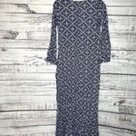 Lulus  Mandala Daydream Blue Print Maxi Dress Long Sleeve XS Photo 3