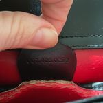 Gucci Vintage 100% Authentic  Metal "G" Lock 007.406.0259 Black Leather Bag. Photo 5