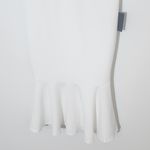 Lulus  White Square Neck Sleeveless Midi Dress NWT Size Small Photo 5