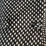 Who What Wear  Black and White Polka Dot Blouse Photo 4