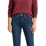 L.L.Bean Traditional Fit Cotton Crewneck Sweatshirt Size Small Regular Burgundy Red Photo 0