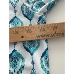 Cabana Life Tunic Dress Size S White Turquoise Beach Resort Shift Midi Beach Vac Photo 7