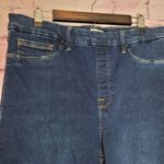 Good American  GOOD LEGS FLARE PULL ON INDIGO WASH JEANS 5 2XL Photo 2
