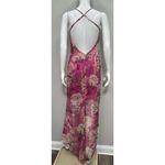Sau Lee 10 Freida Silk Pink Floral Dress Party Wedding Event Summer Vacation Photo 11