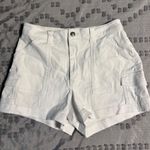 Hollister White Cargo Shorts Photo 0
