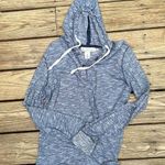 H&M L.O.G.G. Blue Cotton Hoodie Lightweight Size Large Photo 0