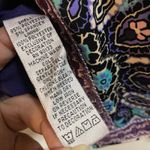 Joan Rivers Purple Paisley Print Embellished Open Front Jacket Blazer L Size L Photo 7