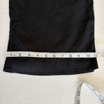 Old Navy High waisted Linen blend Cropped Wide Leg pants Black small Photo 13