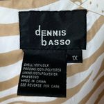 Dennis Basso  Quilted Jacket Women’s 1X Gold Beige Silk Shell Quiet Luxury Chic Photo 5