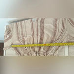 1.4.3. Story by Line Up 143 Story Lead Me On Tie Top Cream Stripe Long Sleeve Boho Size Small NWT Photo 5