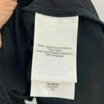 DKNY  Donna Karan Black Lace V Neck Pleated Fit Flare Formal Dress Women’s Size 8 Photo 14