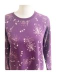 Lands' End Vintage Land’s End Women Purple Crewneck Serious Sweats Sweater Dress Size Small Photo 8