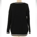 Torrid Pullover Sweater Star Lips Black Plaid Gold Sequins Size 00 Medium M NWT Photo 3