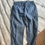 J.Crew  Chambray Joggers Sz 0 Photo 2
