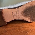 Kate Spade  Silver Shimmer Metallic Pointed Toe Loafer Flats Photo 5