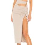 NBD Donielle Cutout Midi Dress in Nude Photo 0