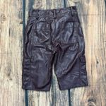 Derek Lam 10‎ Crosby Women's Burgundy Cargo Shorts Size 4 Multi Photo 3