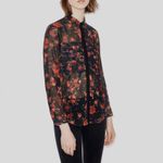 The Kooples  Muslin shirt with "Romantic Roses" print Small Photo 1
