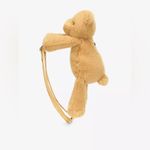 Jellycat Smudge Bear soft woven backpack 43cm Photo 2