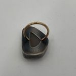 MELISSA JOY MANNING Ring Druzy Light Purple Silver & Gold One of a Kind Rare Photo 6