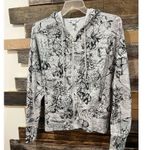 Athleta Balance Eden Floral Zipped Jacket Hoodie Sweatshirt Sz M Photo 2