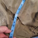 A New Day *5/$25 Sale* Green Paper Bag Waist Midi Skirt With Pockets Sz 14 Photo 4