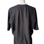 Motumo 15S1 Black Linen Dress, Sz L Size L Photo 10