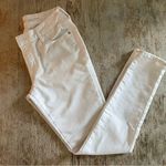 Old Navy Rockstar White Skinny Jeans Mid Rise Size 4 Women’s Photo 0