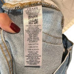 Frame  Classic Le Original Straight‎ Leg Distressed Medium Wash Jeans Size 29 Photo 3