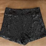 Soprano  Black Sequin Shorts Small Photo 4