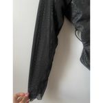 Dolls Kill Black Shiny Mermaid Style Sexy Strappy Bodysuit Photo 1