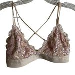 Urban Outfitters Out From Under Pink Neutral Lace Strappy Bralette Photo 0