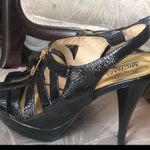 Michael Kors  heels with gold zipper Photo 0