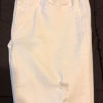American Eagle White Crop Jeans Photo 1