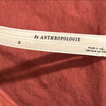 Anthropologie  Terracotta Button-Up Blouse short‎ sleeve medium Photo 5