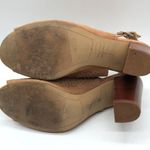 Tahari Womens Margaret Sandals Suede Slingback Laser Cut Open Toe Beige Size 10M Photo 6