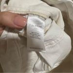 Colovos high rise white cream straight leg ankle jeans 25 Photo 6