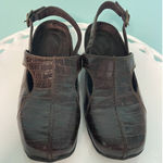 Easy Street  Women's Heeled Brown Sandal Mule Size 5‎  S-296 Photo 0