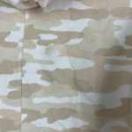 Lucky Brand ‎ Tan Neutral Camo Print Hooded Open Front Cardigan Sweater Photo 10