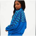 Beach Riot  Atticus Pullover Imperial Blue Check In Size M Photo 2