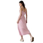 Athleta  Elation V-Neck Hybrid Dress in‎ Begonia Pink Size Small Photo 3